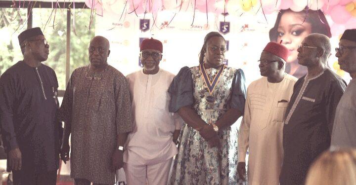 Former Vice President of African Women in Leadership Organizationinaugurated as 4th President of Rotary Club of Abuja-Aso Golf