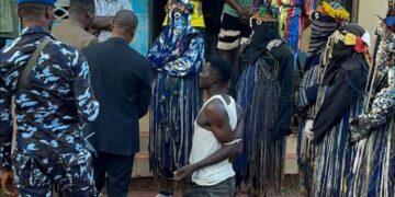 Igbo-Eze South LG Chairman, Barr. Ukwueze orders arrest of Masquerades for assaulting pregnant woman