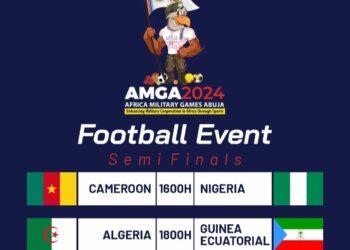 AMGA 2024: Nigeria, Cameroon renew rivalry in crucial men’s football semi-final 