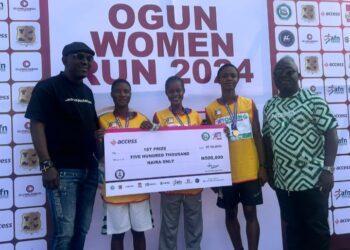NSC DG, Hon. Bukola Olopade Applauds Ogun Women Run, Advocates for More Support for Women in Sports