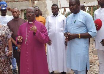 Igbo-Eze South Chairman, Ukwueze, Welcomes Anglican Arch Bishop Eze