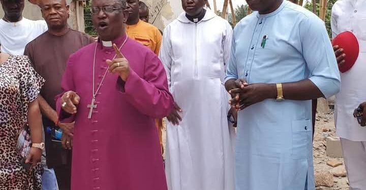 Igbo-Eze South Chairman, Ukwueze, Welcomes Anglican Arch Bishop Eze