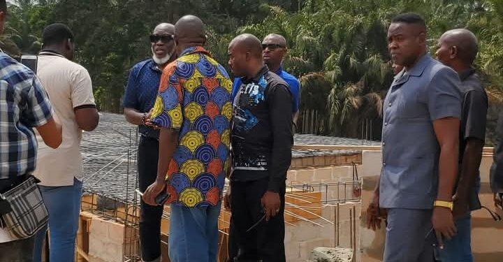 Project Monitoring: Enugu SSG, Onyia, Ukwueze, Inspects Works In Smart Schools, Healthcare Facilities in Igbo-Eze South