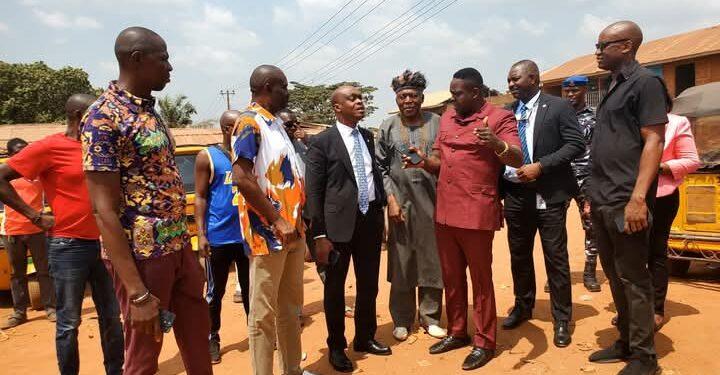 Igbo-Eze South Chairman Inspects Sites for Bank, Police Post and Fire Service Station