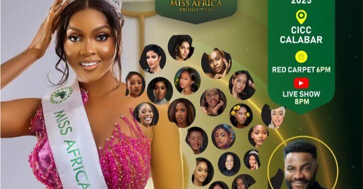 Calabar set to host Miss Africa 2025 pageant