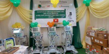 Renaissance Energy donates medical equipment, drugs to Rivers Teaching Hospital