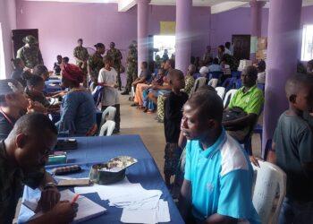 NAF begins free medical screening, treatment for 900 in Rivers community