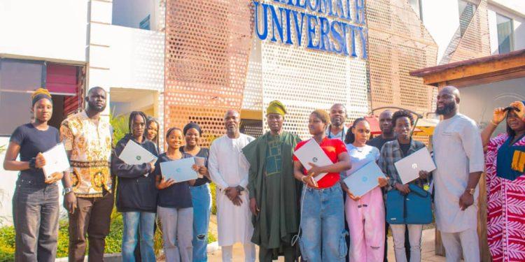 PAP begins second phase distribution of laptops to scholarship beneficiaries