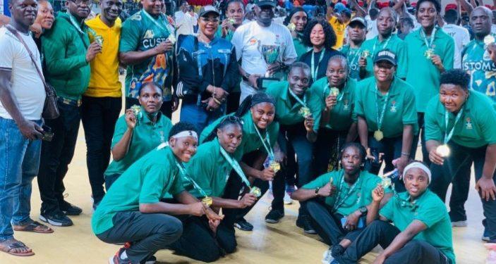 Customs coach hail CGC’s support after winning Super Volleyball title