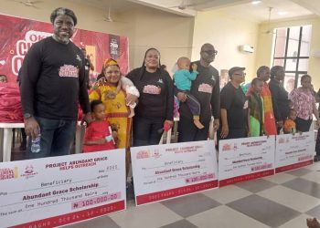 Group distributes learning materials to 600 pupils in Rivers