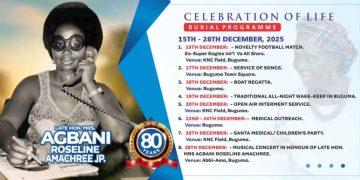 Ojukaye rolls out free medical outreach, football match, others for octogenarian mother’s burial