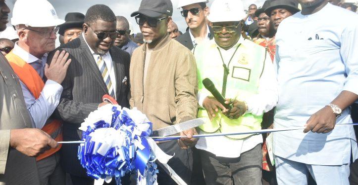 Tinubu inaugurates 37.9km Bodo-Bonny Road project in Rivers