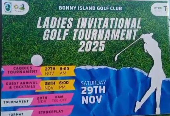 Bonny Island Golf Club hosts the BIGC Ladies Invitational 2025