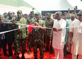 Tantita constructs 13 offices for 3 Battalion Nigerian Army at Effurun