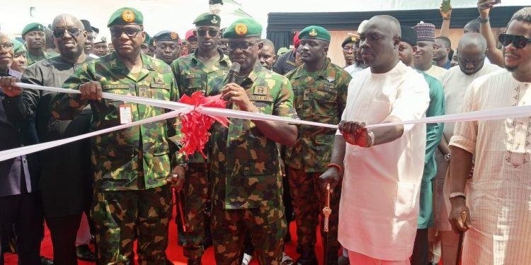 Tantita constructs 13 offices for 3 Battalion Nigerian Army at Effurun
