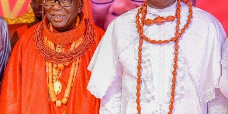 Tinubu preaches peace, hails Delta king at 18th coronation anniversary