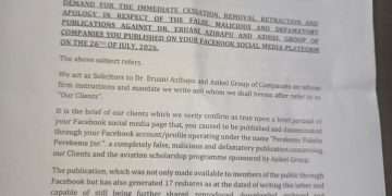Azikel Group Threatens Legal Action Over Alleged Defamatory Facebook Post, Demands Retraction