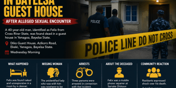 Man Found Dead in Bayelsa Guest House After Alleged Sex Romp