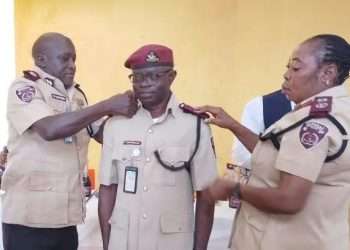 Uphold honour, trust bestow on you, FRSC task newly promoted officers