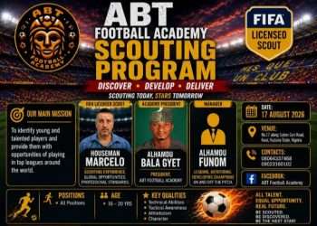 50 players to battle for ABT Football Academy scouting slots in Kaduna