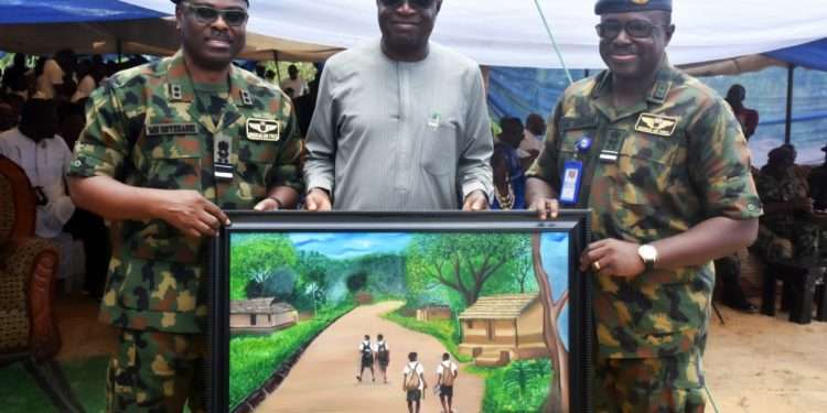 NAF inaugurate intervention project in Biseni, Bayelsa