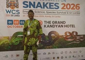 BTPDI Chairman, Kiyaramo  celebrates Eniang at World Congress on Snakes