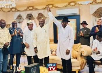 President Jonathan Receives Bayelsa East APC Candidates, Commends Their Quality and Experience.
