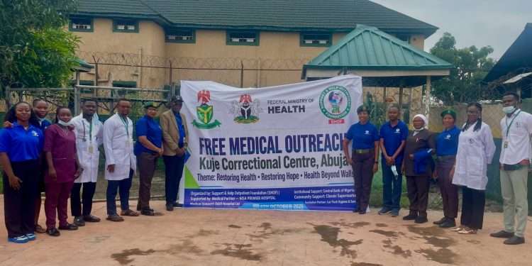 100 Kuje inmates benefit from foundation free medical care